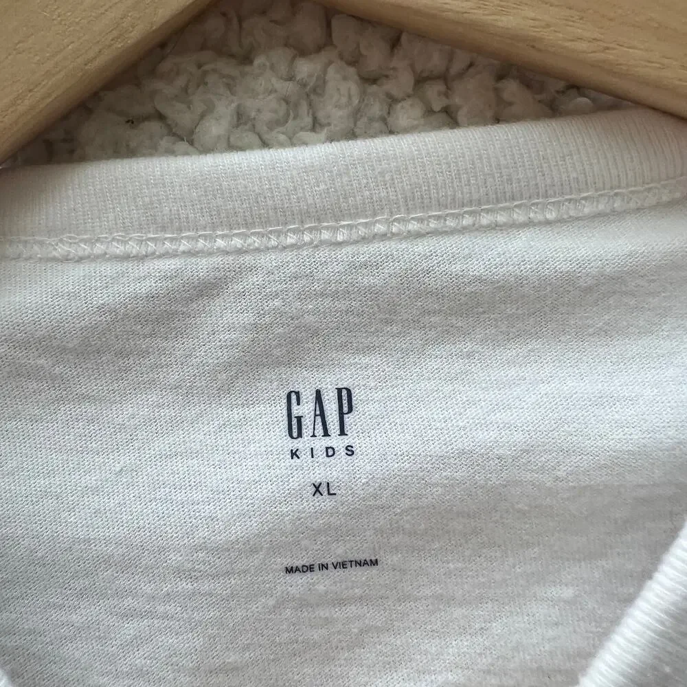 Gap Kids Long Sleeve Soccer Print Tee XL